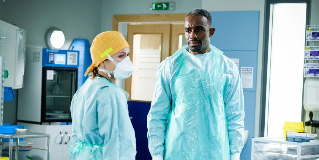 Casualty star Charles Venn discusses possible return for Connie Beauchamp