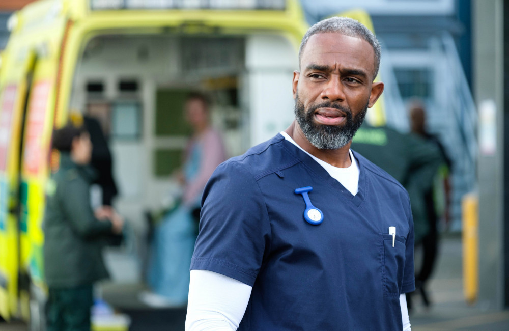 ‘It feels like art imitating life!’ Casualty’s Charles Venn becomes a grandfather