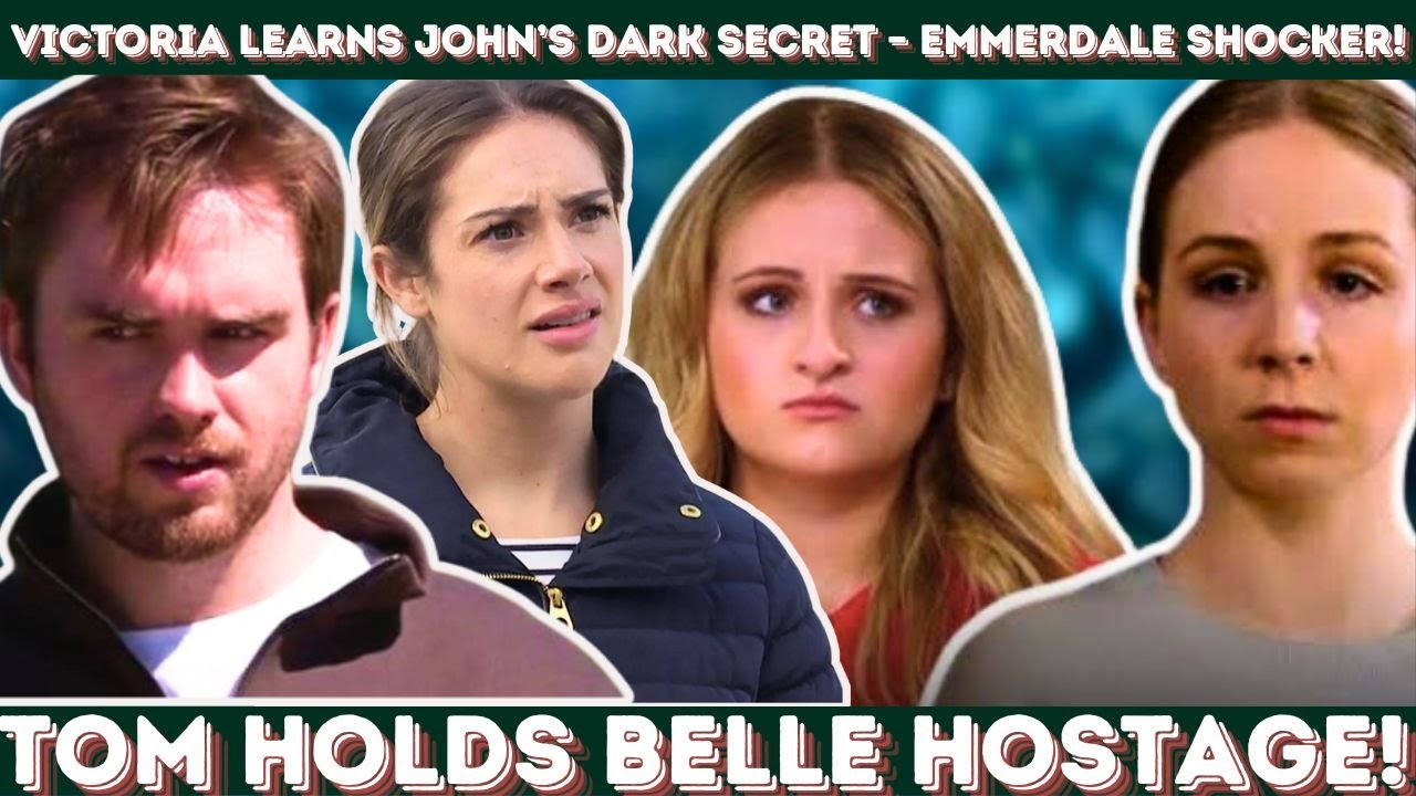 Hostage Horror! Tom Holds Belle Captive as Victoria Uncovers John’s Secret!