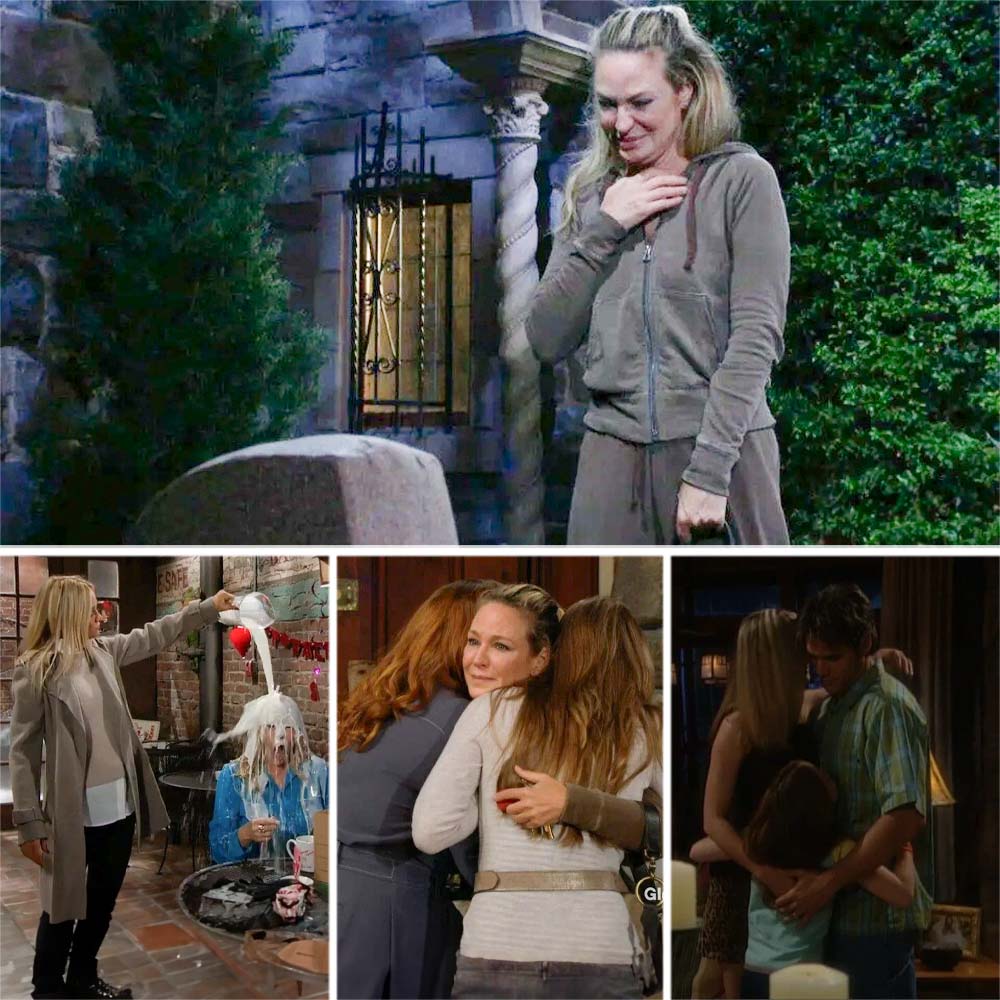 Y&R Recap: After contemplating her life at Cassie’s grave, Sharon chooses to make a confession before returning home.