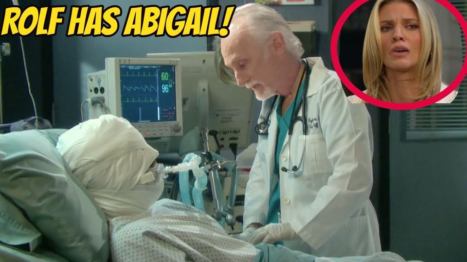 OMG! Rolf returns with the big secret, he has Abigail Days of our lives spoilers