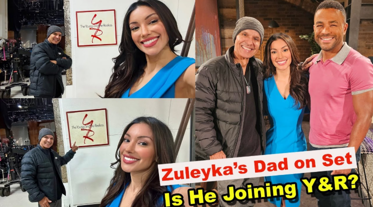 BREAKING NEWS !! Young & Restless Star Zuleyka Silver Brings Her Dad to Set Secret Role or Just a Sweet Surprise